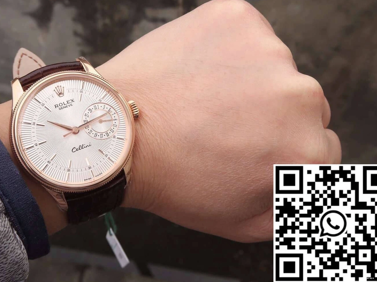 Celini MKS Silver Rolex M50515-0008 Dial Date Factory 0330